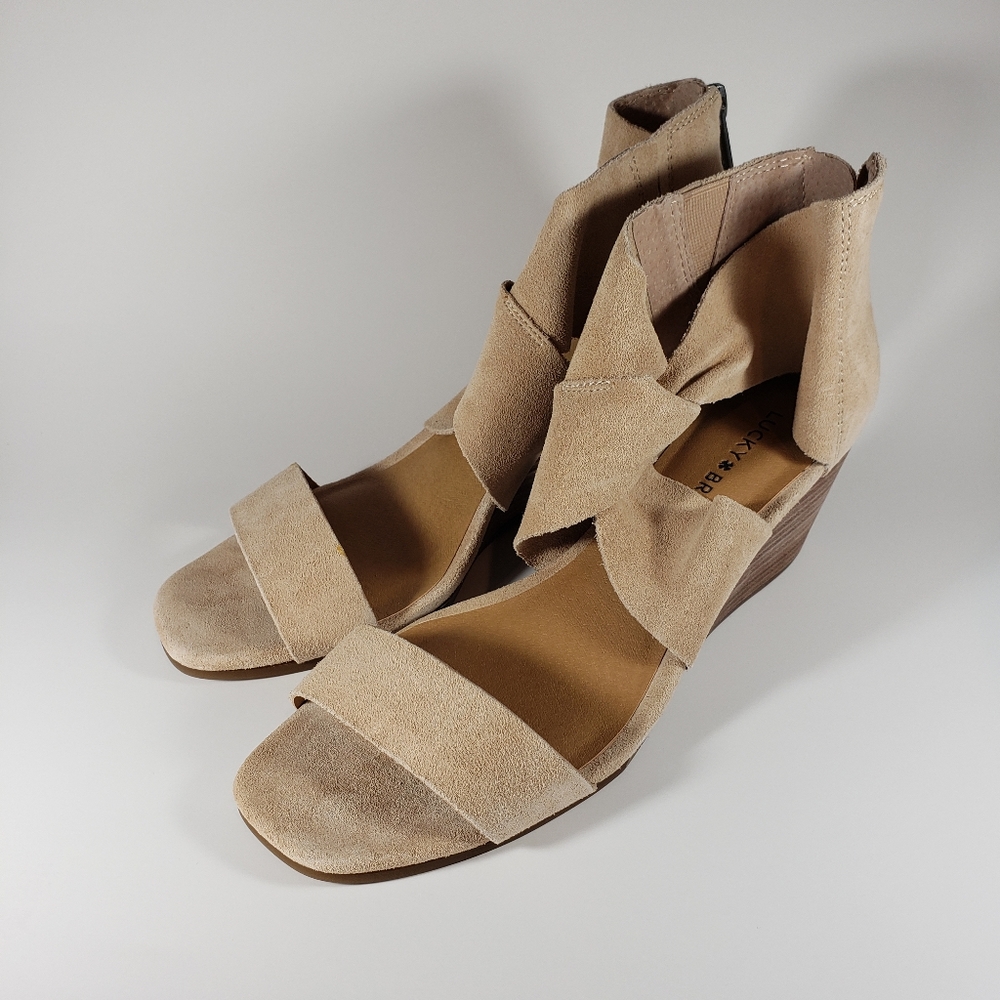 Lucky Brand Women's 8.5 Tammanee Heeled Sandles